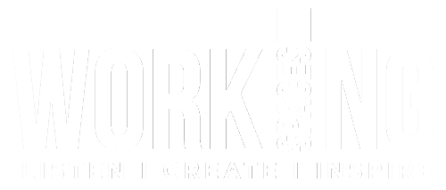 working spaces white logo