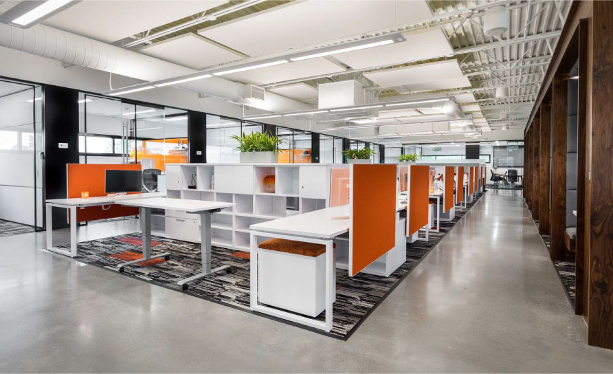 corporate industry working spaces