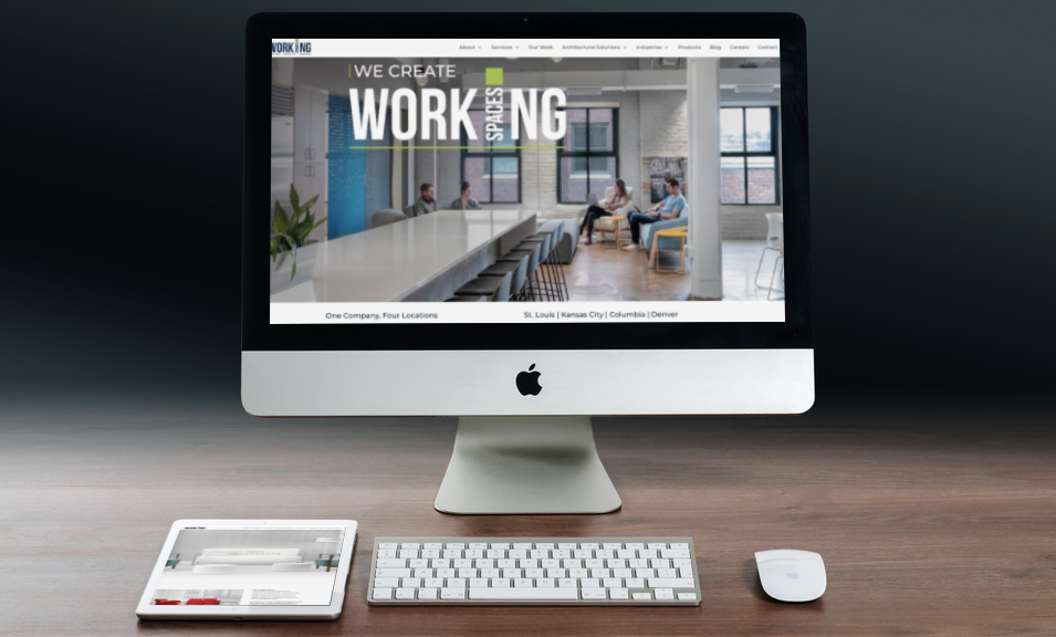working spaces website design