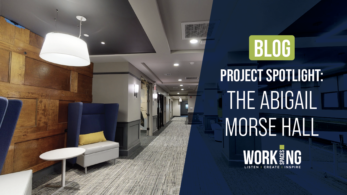 project spotlight - the abigail morse hall - working spaces - education industry