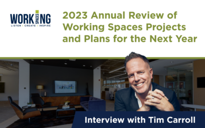 2023 Annual Review of Working Spaces Projects and Plans for the Next Year – An Interview with Tim Carroll