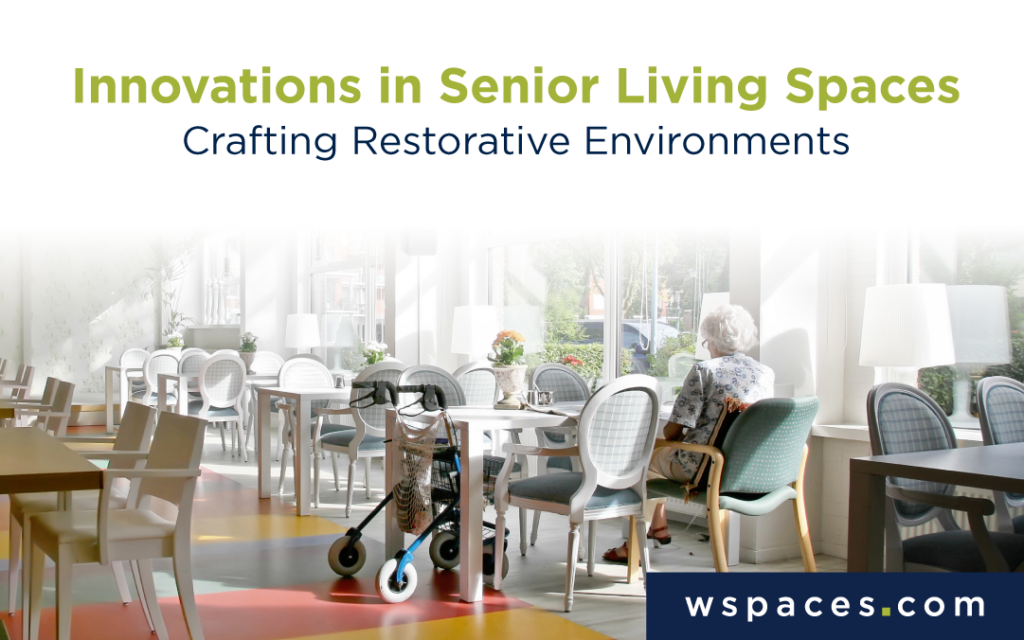 Senior living space with seating