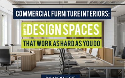 Commercial Furniture Interiors: How to Design Spaces That Work as Hard as You Do
